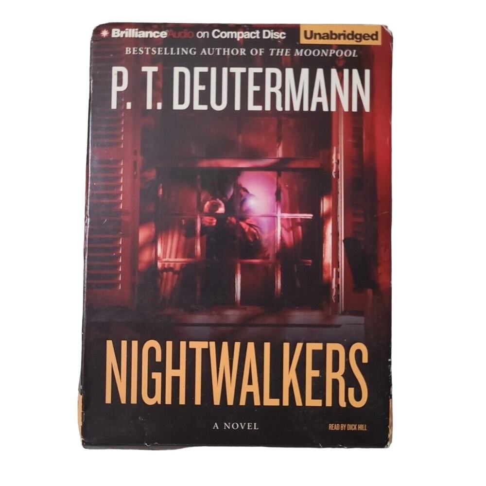 Audiobook Nightwalkers by P T Deutermann Criminal Mystery Novel